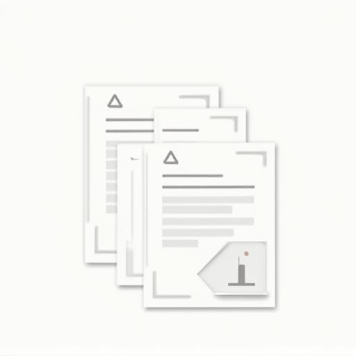 Symbolisches Bild für AGB Dokument und rechtliche Hinweise