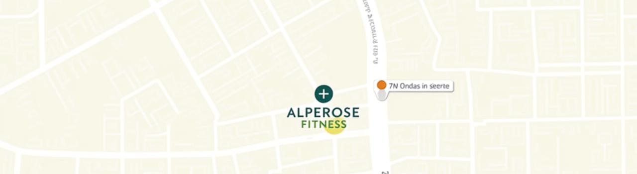 Karte von Wien, die den Standort von Alpenrose Fitness an der Mariahilfer Straße zeigt.